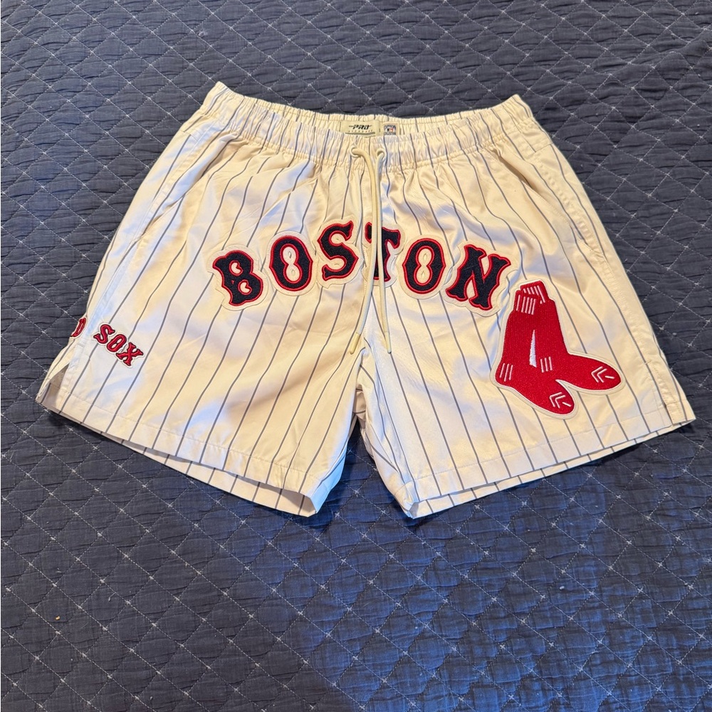 Boston Red Sox Striped Shorts